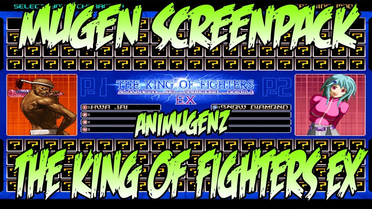 king of fighters mugen screenpack